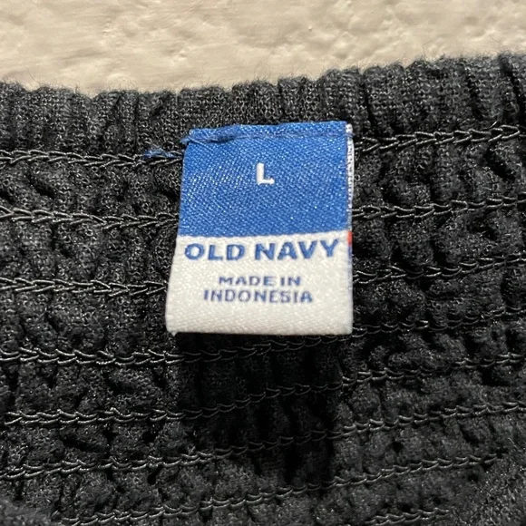 Elegant Black Linen Blend Sleeveless Midi Dress Old Navy - Picture 4 of 5